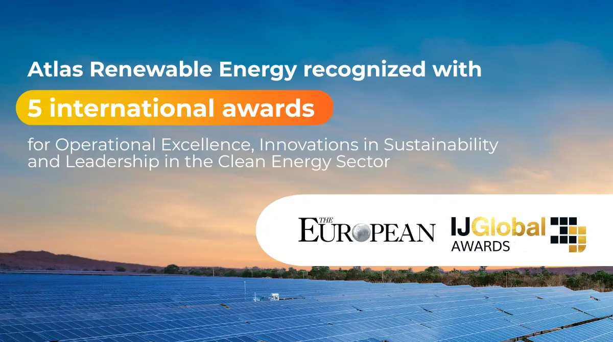 Atlas Renewable Energy Recognized for Operational Excellence, Innovations in Sustainability, and Leadership in the Clean Energy Sector